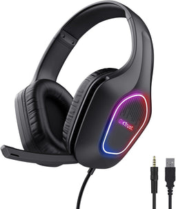 Trust GXT 416 Zirox - Gaming Headset - 50mm drivers met LED-verlichting