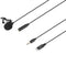 Boya BY-M2 - Omnidirectionele dasspeldmicrofoon met Lightning-adapter - 6 meter kabel