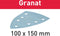 Festool Accessoires Granat STF DELTA/7 P240 GR/100 Schuurbladen | 497142 - 497142