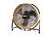 Master DF20P - Vloerventilator - 360° draaibaar - Geel Zwart