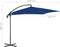 vidaXL - Zweefparasol - met - stalen - paal - 250x250 - cm - azuurblauw