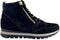 Gabor 96.455 - Hoge sneakers - Suède met ritsen - Zwart