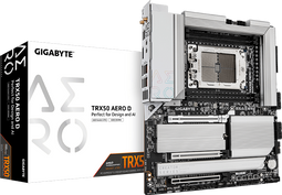 Gigabyte TRX50 AERO D - Moederbord EATX - sTR5 DDR5 1TB Wi-Fi 7 Bluetooth 5.3