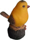 Tuinbeeld Vogel poly sensor 10x7x12cm (1 stuk) assorti