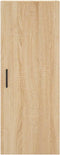 vidaXL - Hangkast - 34,5x34x90 - cm - sonoma - eikenkleurig