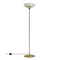 DL31 floor lamp opal,brass