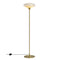 DL31 floor lamp opal,brass