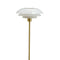DL31 floor lamp opal,brass