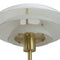 DL31 floor lamp opal,brass