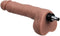 Lovense Big Dildo - Dildo voor Lovense seksmachine - Realistisch design met balzak - Beige