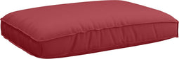 vidaXL - Palletkussen - voor - Zithoek - Bordeau - 120x80x12 - cm - Oxfordstof