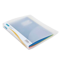 Klika - Ring binder A4 transarant 2 ring 25mm - 4 stuks