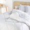 Dekbed HappyFriday Basic Wit 120 + 250 g/m² 150 x 220 cm (2 Onderdelen)