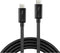 Lindy 41555 - USB-C naar USB-C Kabel - 0.50 m - Zwart