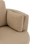 J-Line loungestoel Swiv - hout/textiel - beige