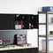 vidaXL - Garagewandkasten - 2 - st - spaanplaat - zwart