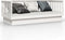 vidaXL - Slaapbank - zonder - matras - 100x200 - cm - massief - grenenhout - wit