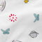Onderlaken HappyFriday LE PETIT PRINCE Wit Multicolour 70 x 140 x 14 cm
