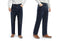 Milanoro - Jeansbroek voor heren - Comfortabel straight fit - Zwartblauw W36 L30