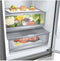 LG GBB92STBAP - Koel-vriescombinatie - No Frost - Zilver