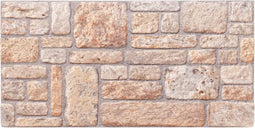 vidaXL - Wandpanelen - 10 - st - 3D - 100x50 - cm - EPS - bruin