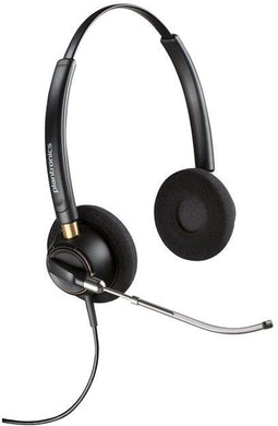 Poly EP 520V HS - Hoofdtelefoon - Ingebouwde Microfoon Ruisonderdrukkend - Zwart