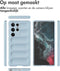 iMoshion Hoesje Geschikt voor Samsung Galaxy S23 Ultra Hoesje Siliconen - iMoshion EasyGrip Backcover - Lichtblauw