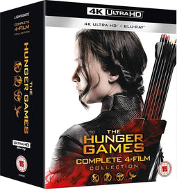 Hunger Games Complete - DVD - 4 films - Geen NL ondertiteling