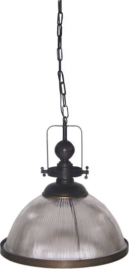 PTMD - Gravis Glas Hanglamp Zwart