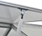 vidaXL - Tuinkas - met - basisframe - 4,6 - m² - versterkt - aluminium