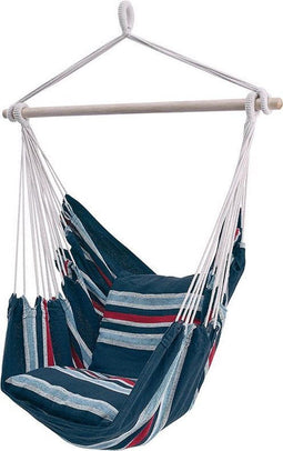 Feel Furniture - Hangmat hangstoel - Met kussens - Blauw