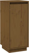 vidaXL - Dressoir - 31,5x34x75 - cm - massief - grenenhout - honingbruin