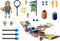 PLAYMOBIL Novelmore - Dario's zweefvliegtuig - 55-delige set met uitwerpstoel en waterprojectielen