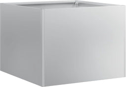 vidaXL - Plantenbak - 40x40x30 - cm - gegalvaniseerd - staal