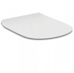 Ideal Standard Tesi - Closetzitting met deksel - Softclose dun - Wit