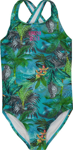Vingino ZORRINE - Meisjes Badpak - Maat 152 - Aqua groen