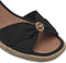 Tamaris Essentials - Dames Sandalen - Sleehak 6 cm - Zwart (2024)