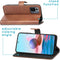 imoshion Hoesje Geschikt voor Xiaomi Redmi Note 10 Pro Hoesje Met Pasjeshouder - imoshion Luxe Bookcase - Bruin