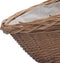 vidaXL - Houtmand - met - handvat - 57x46,5x52 - cm - wilgenhout - bruin