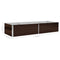 vidaXL - Plantenbak - verhoogd - 240x80x45 - cm - gegalvaniseerd - staal - bruin