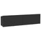 vidaXL - Tuinbox - 220x50x58 - cm - poly - rattan - zwart