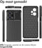 iMoshion Hoesje Geschikt voor Xiaomi Redmi Note 12 Pro Hoesje Siliconen - iMoshion Carbon Softcase Backcover - Zwart