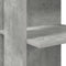vidaXL - Hoekbureau - met - Opbergruimte - Betonnen - Grijs - 140x113,5x75cm
