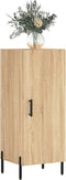 vidaXL - Dressoir - 34,5x34x90 - cm - bewerkt - hout - sonoma - eiken