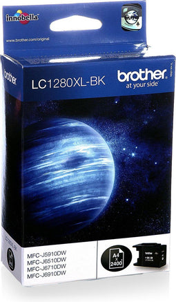 Brother LC-1280 - Inktcartridge - Extra high capacity 2400 pagina's - Zwart (1-pack)