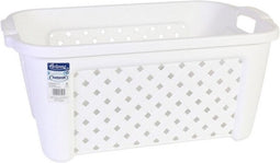 Laundry Basket Tontarelli Arianna 35 L White