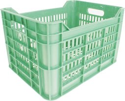 AMIGO Fietskrat 30 Liter - 100% Gerecycled Kunststof - Donkergroen