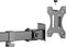 SpeaKa Professional SP-MM-302 - Monitor-scharnierarm - Dubbele verstelling met laptophouder - 360° draaibaar