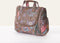 Oilily Amelie Sits bloemenprint Toilettas met haak Elmwood Waterdicht met Spiegeltje bruin