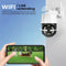 Camux Cam-VisionX - Beveiligingscamera Buiten - 3MP 2K Nachtzicht Wifi met App - Wit